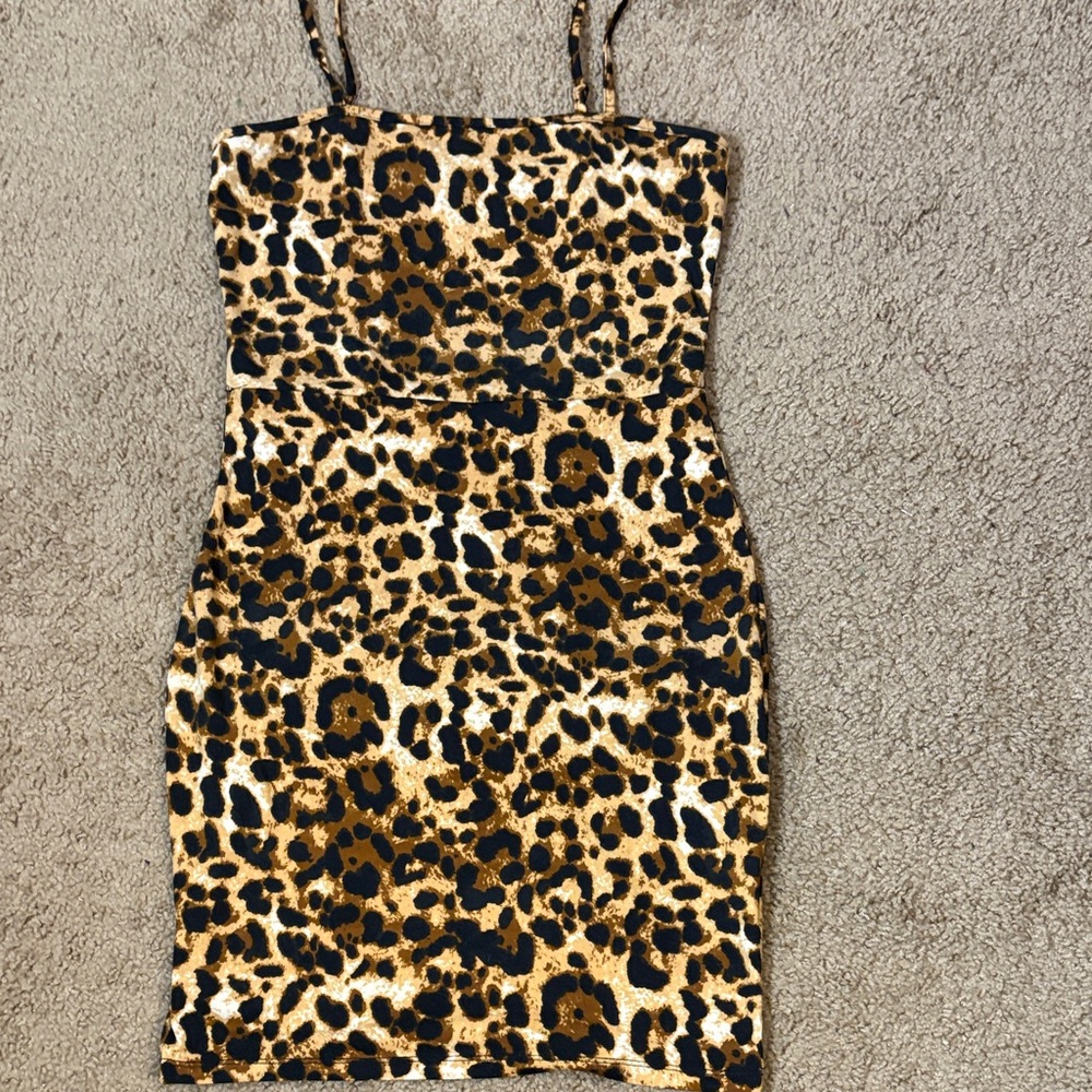 Leopard Print Bodycon Dress